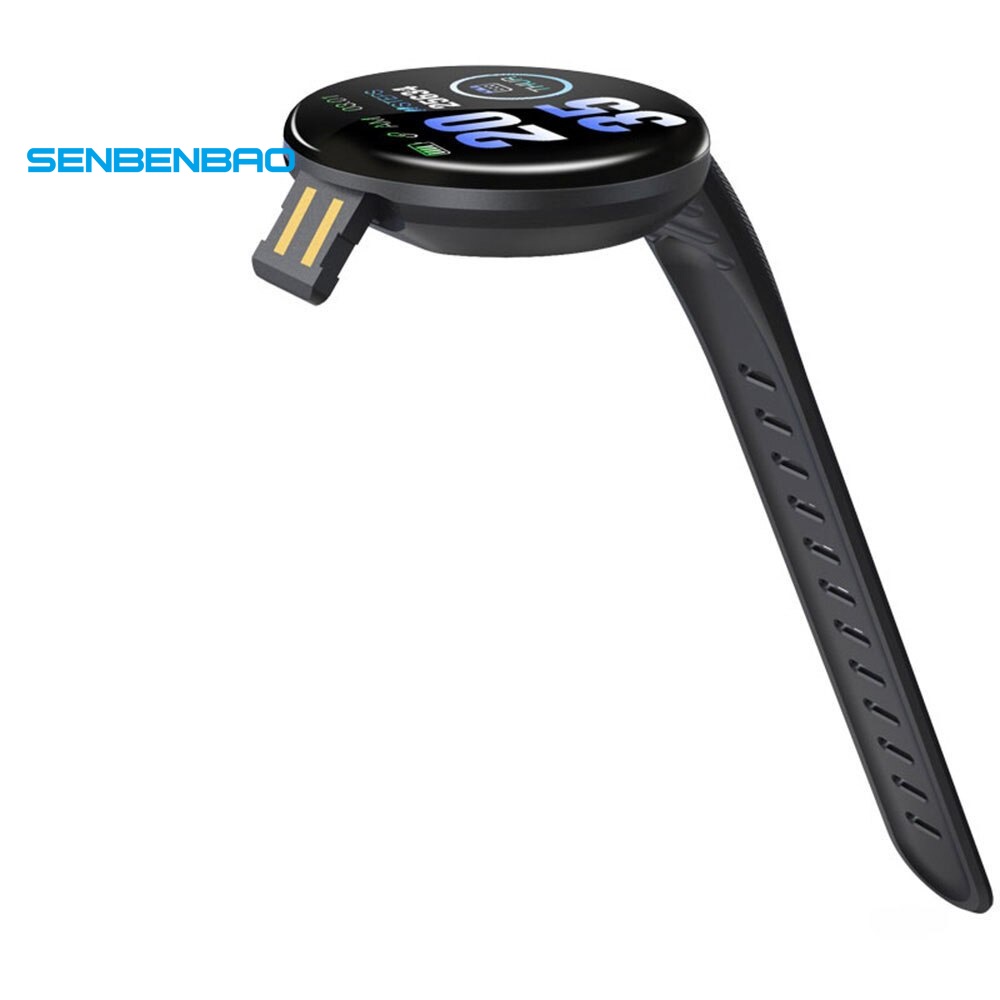 Đồng Hồ Thông Minh D18 Kết Nối Bluetooth Hỗ Trợ Đo Nhịp Tim Huyết Áp Kèm Phụ Kiện