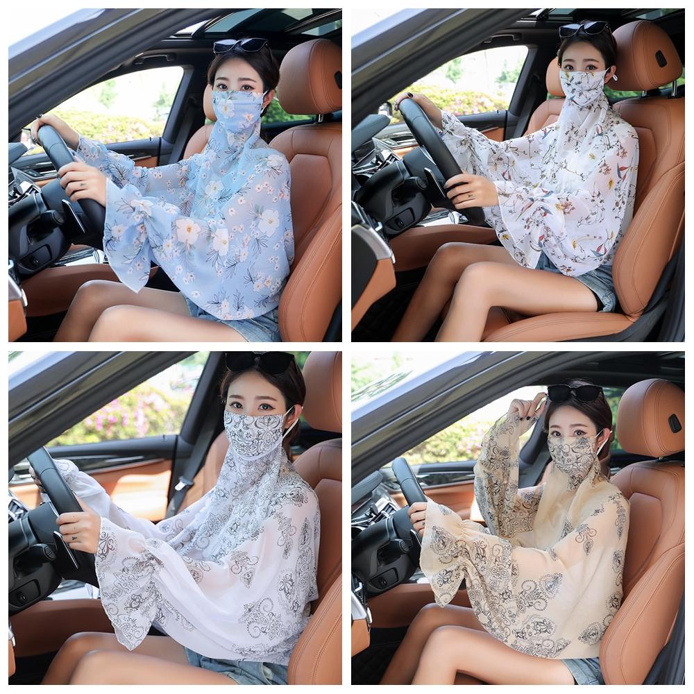 Áo Choàng Chiffon Chống Tia UV Thời Trang Mùa Hè Dành Cho Nữ