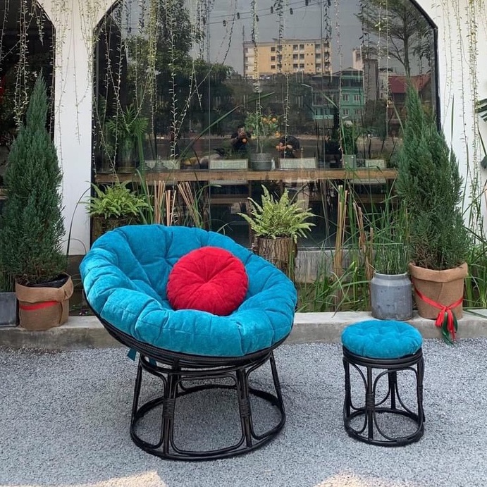 Khung Ghế Tròn papasan Thư Giãn Phòng Khách