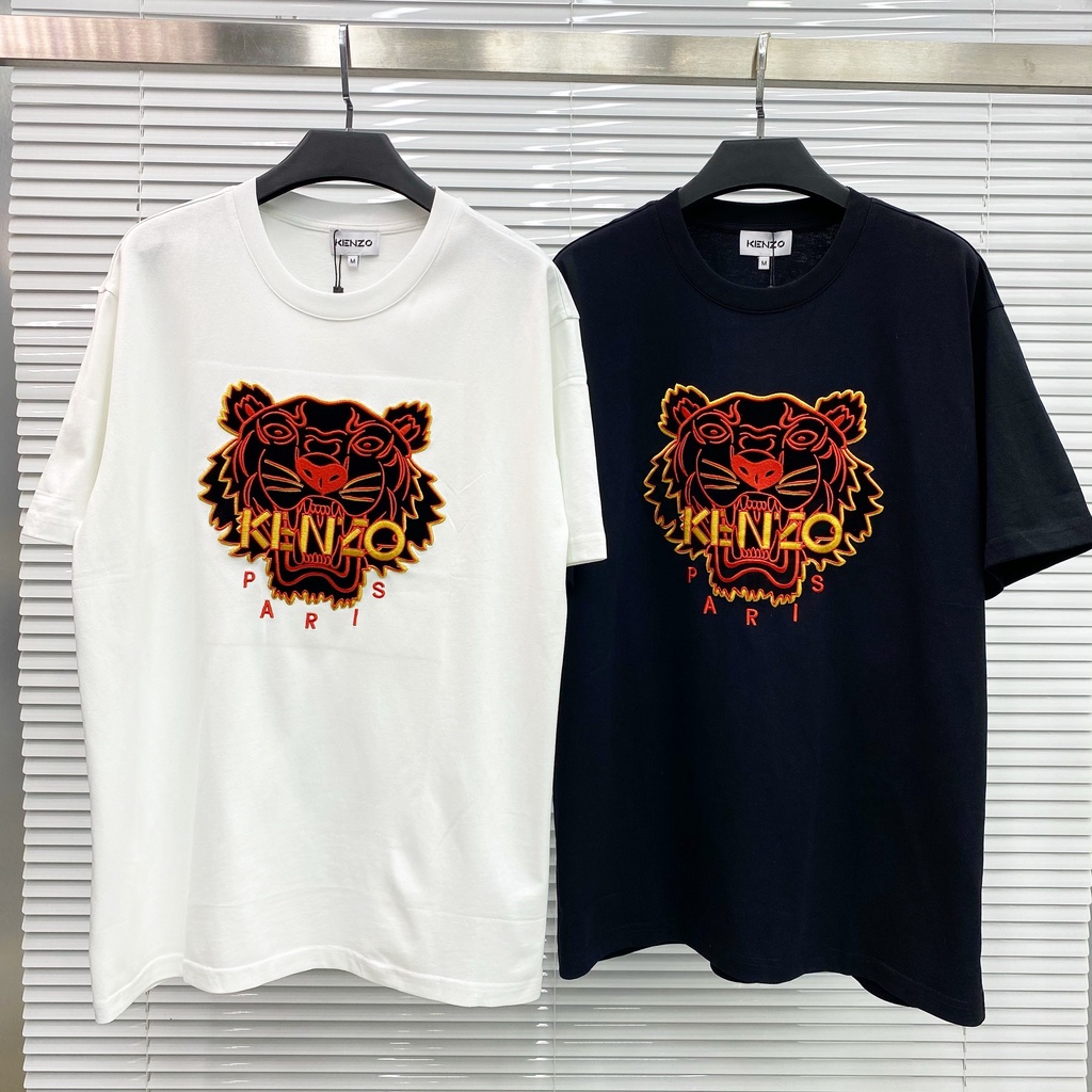 Áo T-shirt Kenzo mặt hổ thêu LA 1-1 on web
