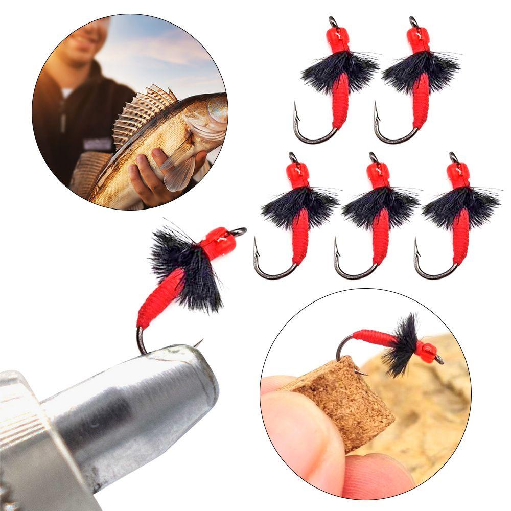 Bộ 5 Mồi Câu Cá Hình Kiến DIY