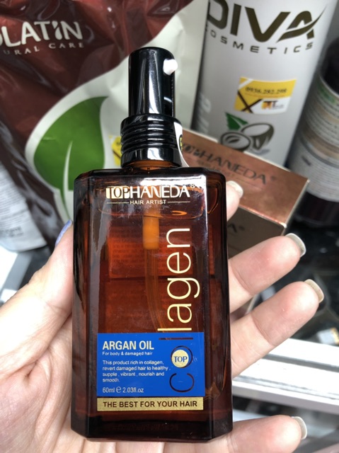 Tinh dầu dưỡng tóc haneda Collagel 60ml mẫu mới | BigBuy360 - bigbuy360.vn