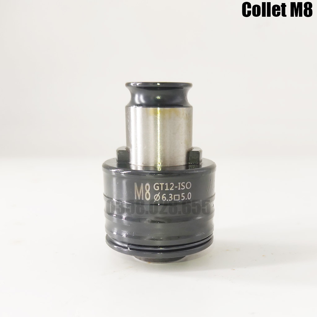 Cán cặp mũi taro GT12-B16 kèm collet chống quá tải M3 đến M16 JIS