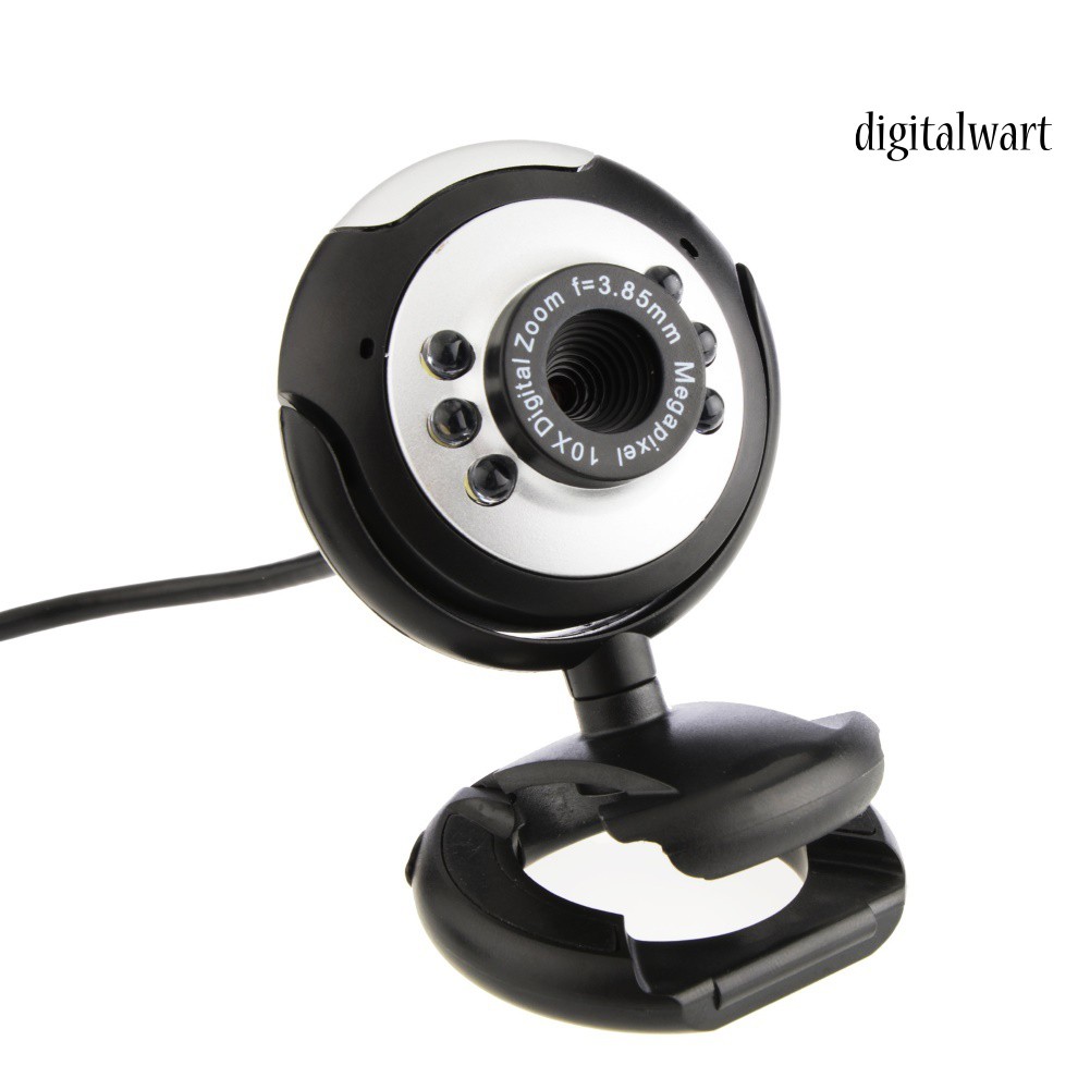 Webcam Hd 12.0mp 6 Đèn Led Tích Hợp Micro Cho Pc Laptop | BigBuy360 - bigbuy360.vn