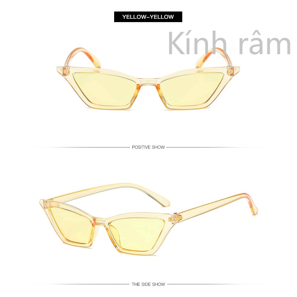 Vintage Sunglasses Women Cat Eye Luxury Brand Designer Sun Glasses Retro Small