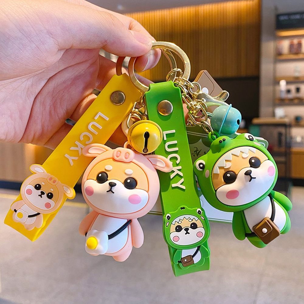 Móc khóa hình chú chó Shiba Inu dễ thương