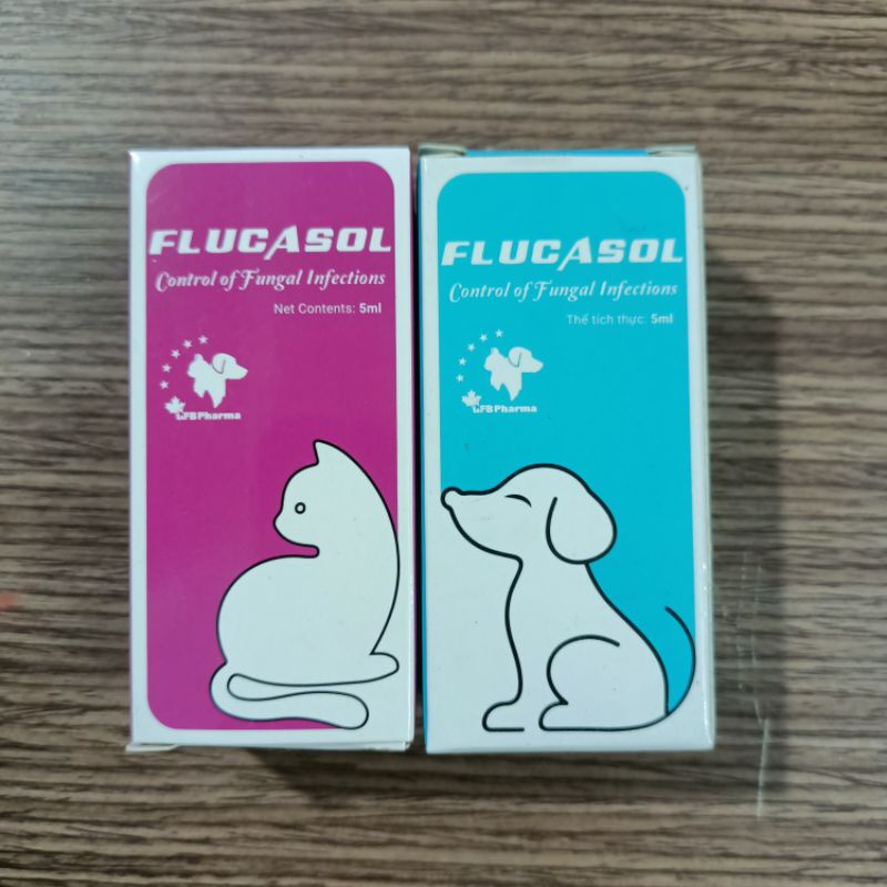 Flucasol 5ml Dạng Bôi Trị Nấm trên chó mèo siêu hiệu quả