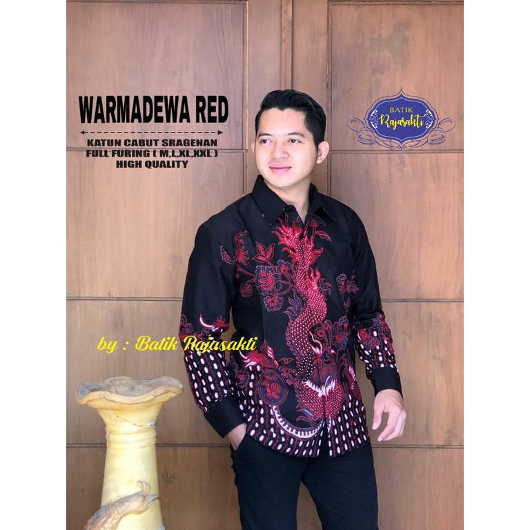 Áo Sơ Mi Batik Vải Cotton Mềm Ấm Áp Màu Đỏ Hai Lớp Lông Xù Cho Nam