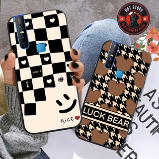 Ốp lưng Vivo V15 / Vivo V15 Pro - in hình chấu gấu lớn nhỏ và chú gấu bear đỏ thiên thần cute , đáng yêu