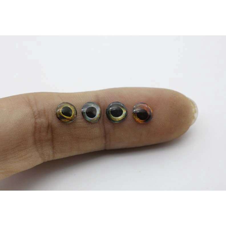 Set 100 Mồi Câu Cá 3d 5.8mm