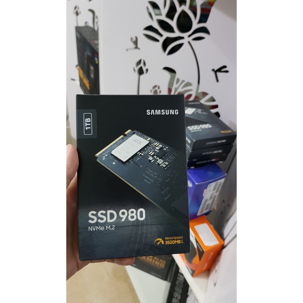 SSD samsung 980 nvme PCIe 1TB (hàng new 99%) Bảo Hành 4 năm.