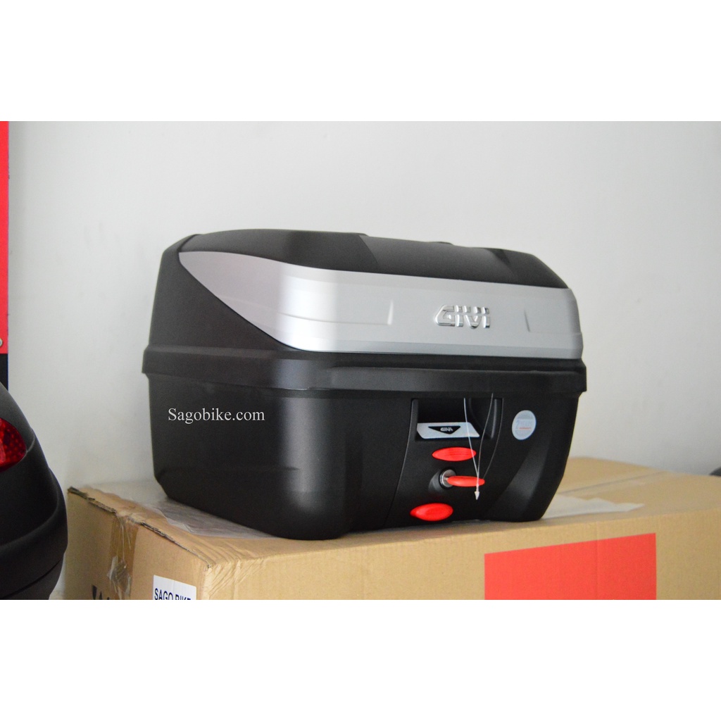 Thùng Givi B32N Bold, thùng kèm đế, ốc gắn, hàng Givi chính hãng, bảo hành 2 năm