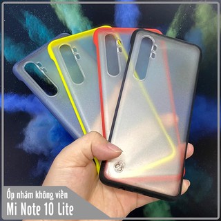 Ốp lưng cho Xiaomi Mi Note 10 Lite nhám hở viền, nhựa TPU dẻo