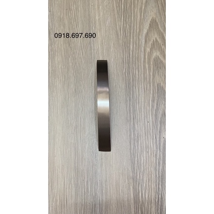 Tay nắm chữ C cửa tủ xi inox mờ 8116