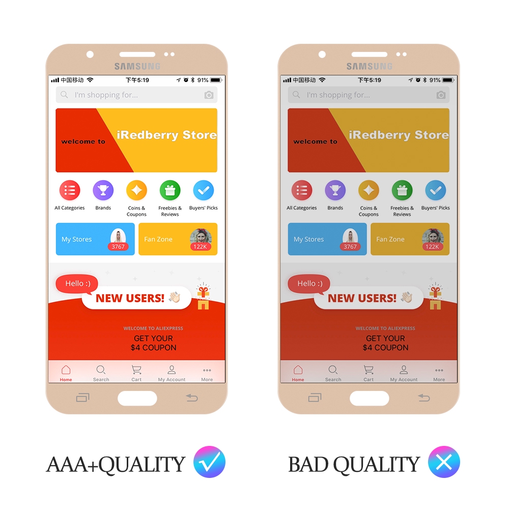 Màn Hình Cảm Ứng LCD Thay Thế Cho Samsung Galaxy J7 V 2017 J727 J727P J727V