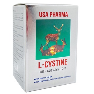 Viên uống L-Cystine with Coenzym Q10 giúp đẹp da, khỏe tóc - Hộp 60 viên