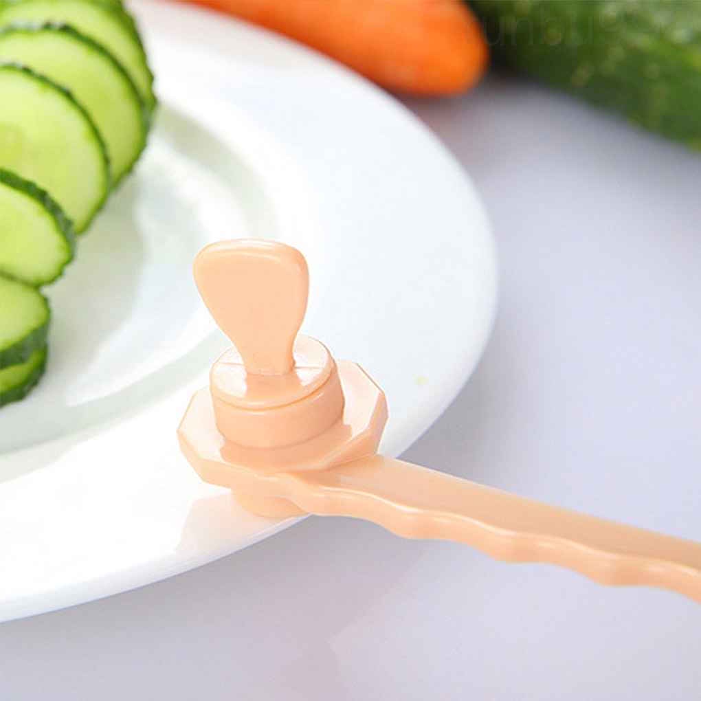 Dụng Cụ Cắt Hoa Củ Quả Hình Xoắn Ốc Xoay 360 Độ Tiện Dụng Cho Nhà Bếp