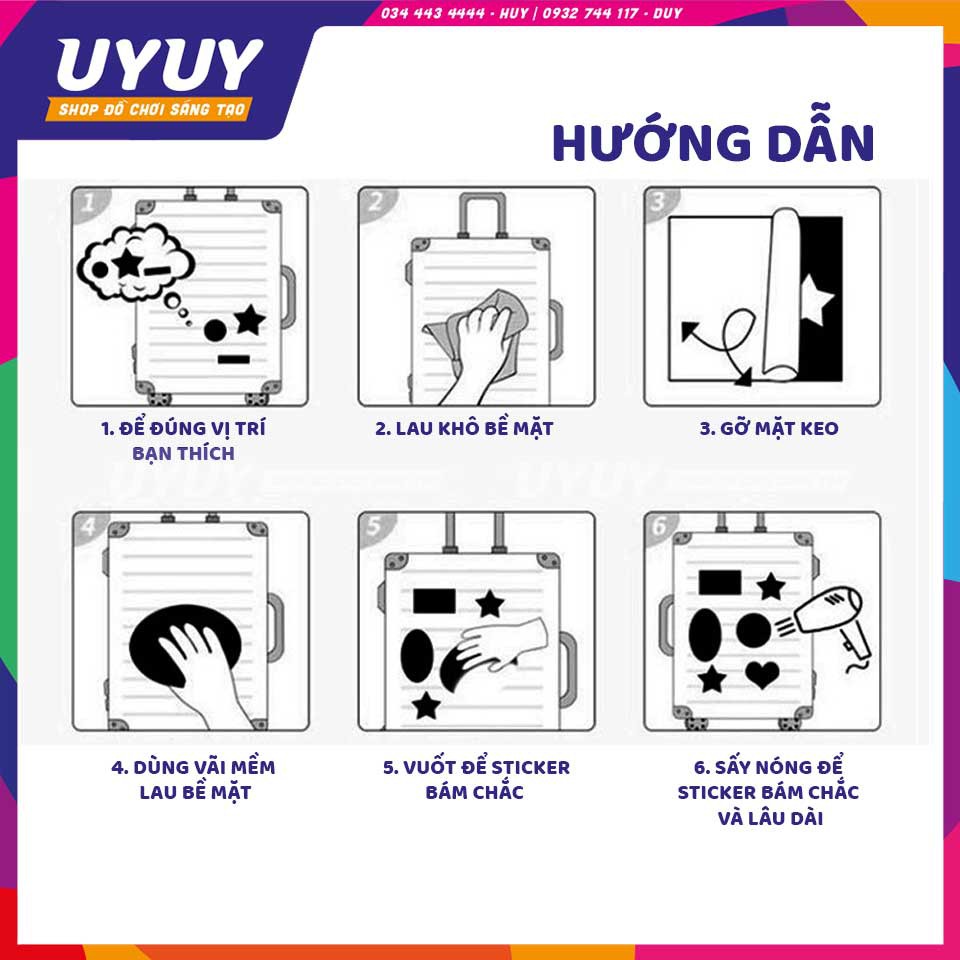 Combo 100 Miếng Sticker Siêu Chất Cute, Kool Ngầu Nhiều Chủ Đề Dán Valy, Nón BH, Ván Trượt Chống Thấm