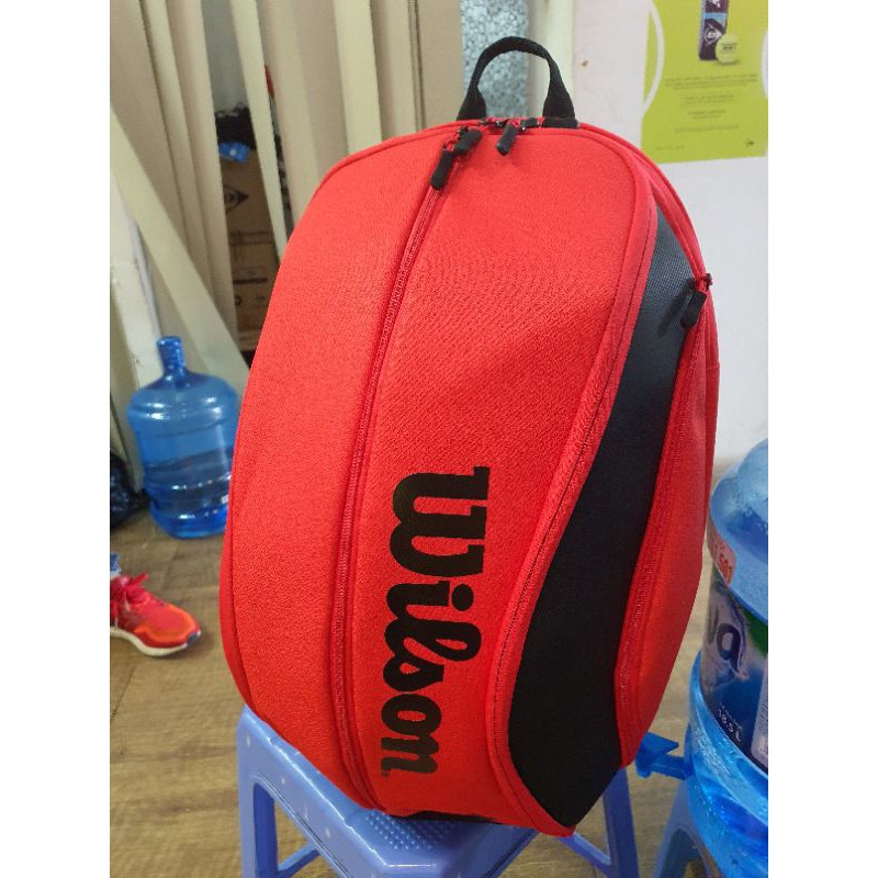 Balo Tennis Wilson DNA Đỏ - Túi Đựng Vợt Tennis Wilson Chính Hãng