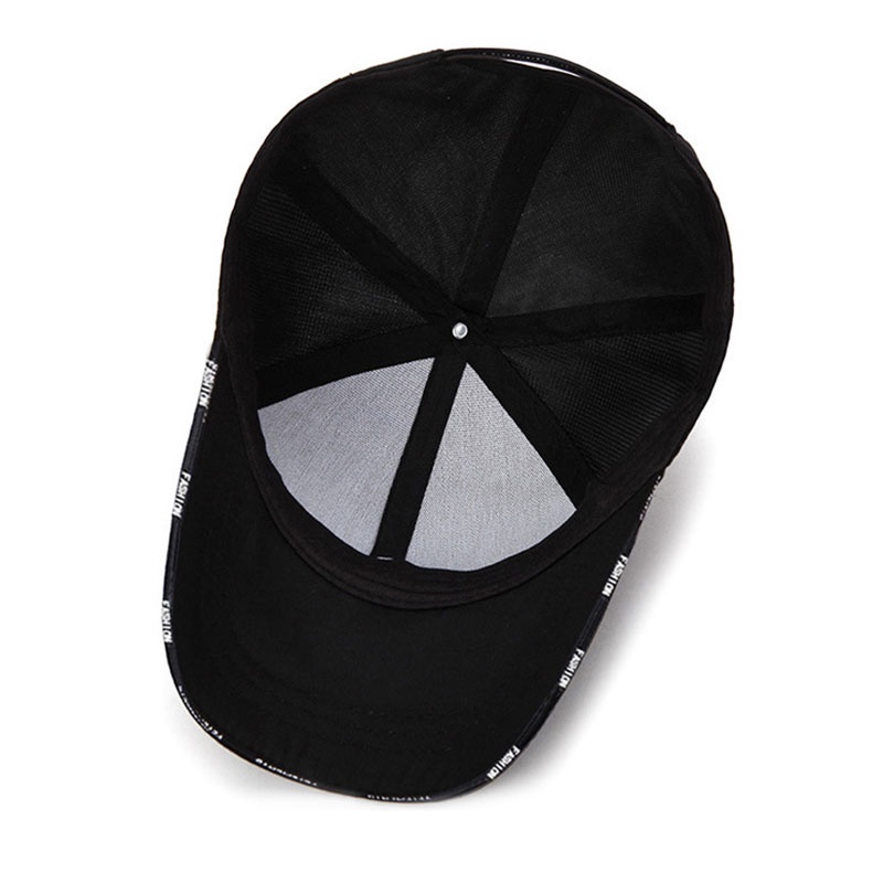 Mũ Lưỡi Trai Unisex Thêu Chữ Phong Cách Hàn Quốc