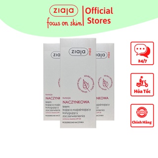 Kem Dưỡng Giãn Mao Mạch Dành Cho Da Khô Ziaja Med 50ml