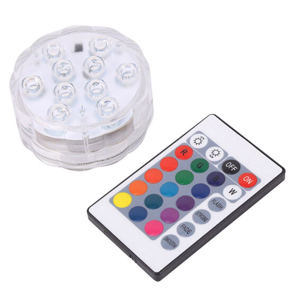 YIYU 1 Đèn led nhiều màu chạy bằng pin chống nước trang trí hồ cá chất lượng