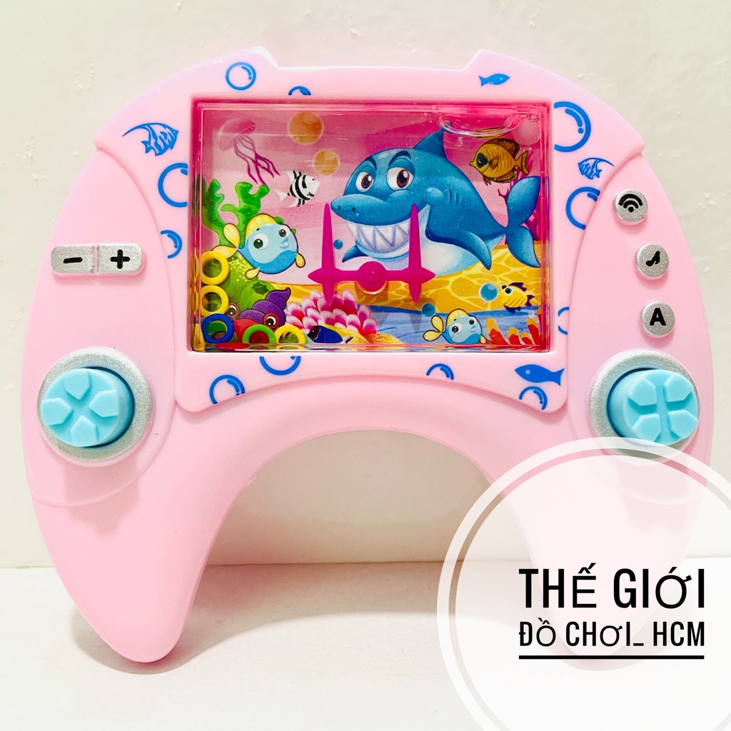 [VUI NHỘN] Đồ chơi trẻ em máy chơi game bắn vòng nước dành cho bé thích chơi bấm nước xếp vòng luyện kỹ năng nhanh tay