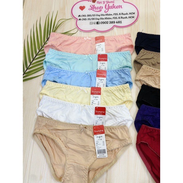 ♥️ Shop Uy Tín ♥️[Quần Lót nữ ]Quần Lót Cotton Trơn Hàng Việt Nam Thoáng Mát. bđ30