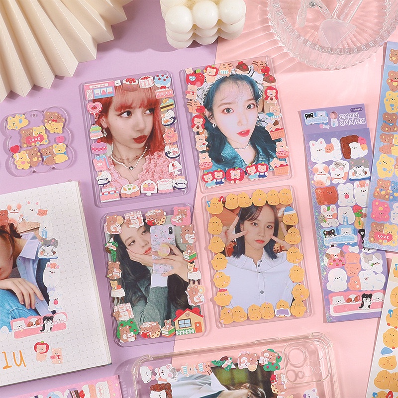 Sticker hoạt hình chibi dán trang trí mẫu mới