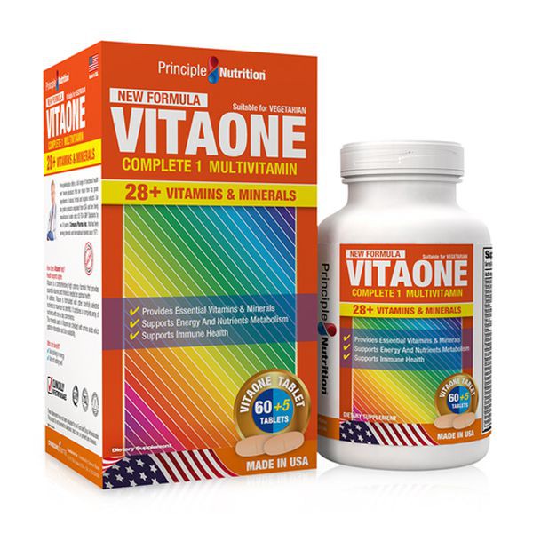 Viên Uống Bổ Sung Vitamin & Khoáng Chất Thiết Yếu Cho Cơ Thể - PN Vitaone 28+ Vitamins & Minerals (Hộp 60 Viên + 5 Viên)