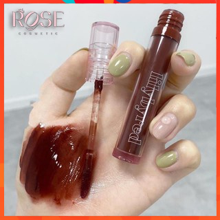 Son Kem Bóng Lilybyred Glassy Layer Fixing Tint ⚡⚡ Hàn Quốc Màu 08 Siêu Hot BURNT BRICK 3.8g