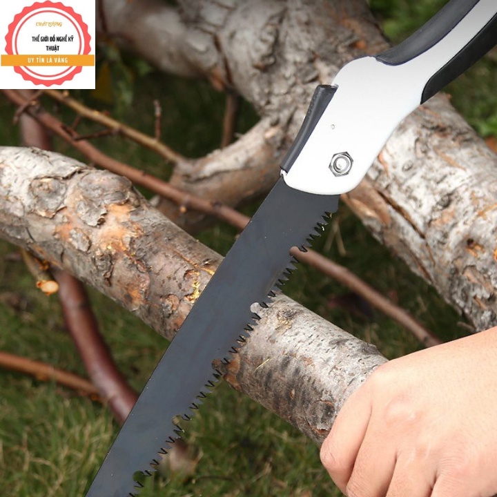 Cưa cầm tay gấp gọn, Cưa cây cưa gỗ cưa xếp lưỡi thép hợp kim SK5, Lưới Cưa ( loại kích thước lớn )