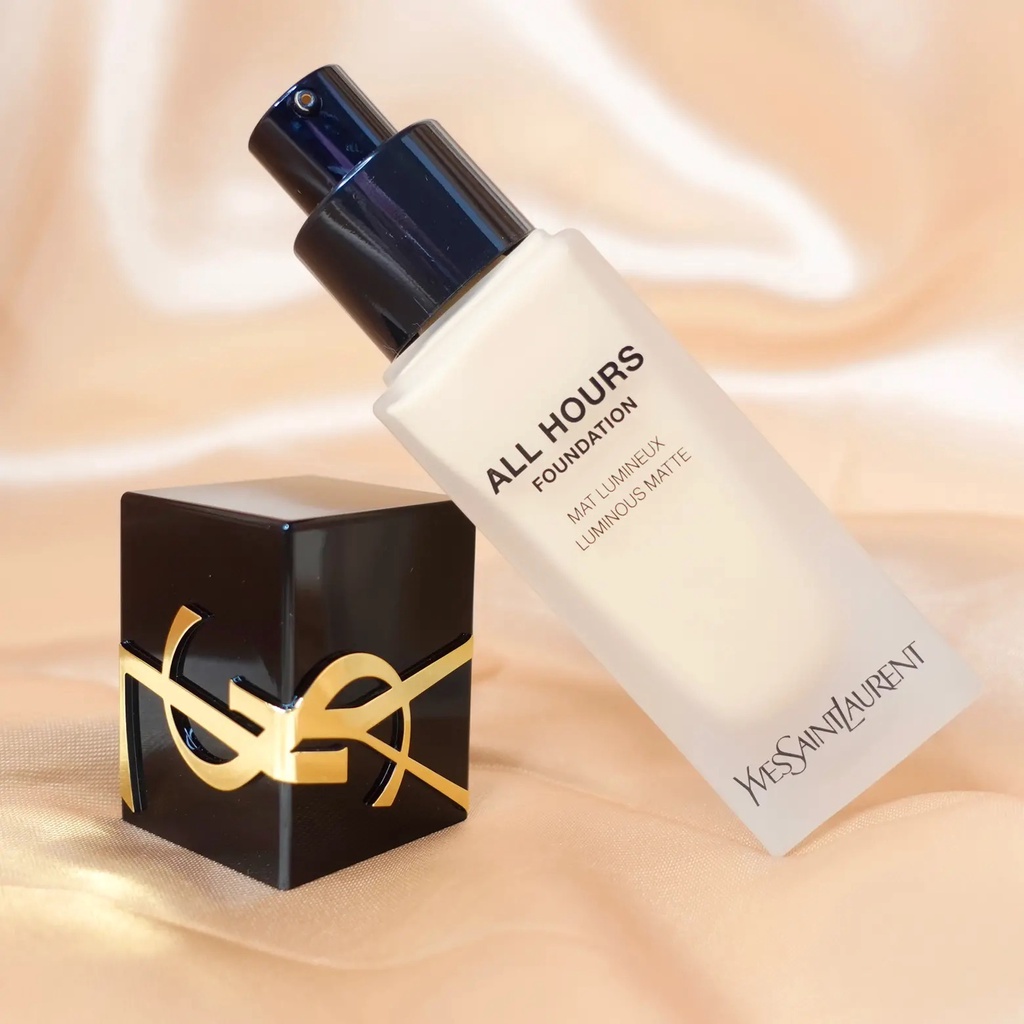 [NEW 2022] Kem Nền YSL ALL HOURS THẾ HỆ MỚI Che Phủ Tuyệt Đối, Mỏng Nhẹ, Bền Màu & Lâu Trôi 25ml (Yves Saint Laurent)