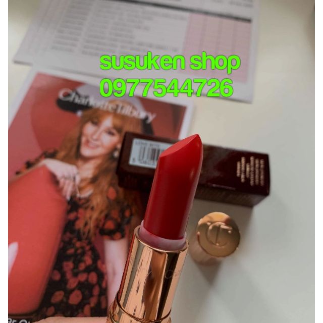 Son Charlotte tilbury tell Laura màu đỏ cam