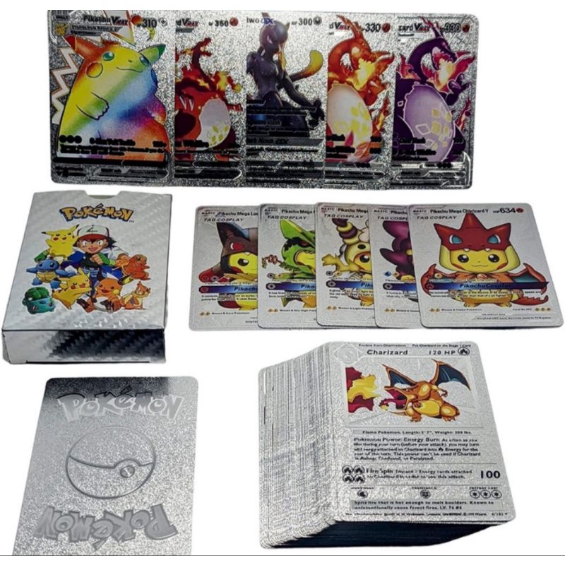 Bộ 54 thẻ bài Pokemon nhựa dẻo