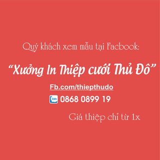 In Thiệp Cưới Giá Rẻ và Đẹp, Giá hoàn thiện từ 1x