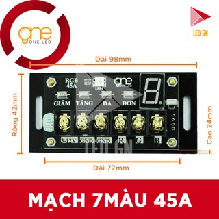 Mạch LED 7 Màu RGB 45A - OneLED