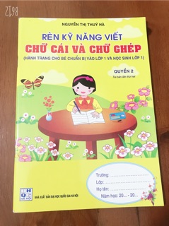 Vở Ôly Tập Viết Chữ