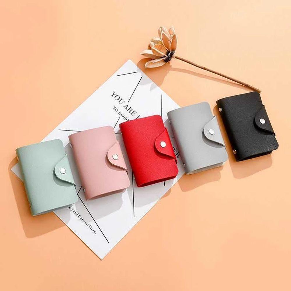 QQMALL Ví Đựng Thẻ / Hộ Chiếu Mini Nhiều Màu Thời Trang Dành Cho Nữ