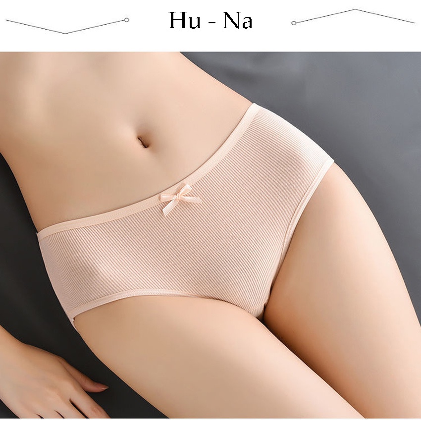 [ComBo 3 ] Quần lót cotton HuNa-quần lót nữ thoáng khí mềm mại-NH02-Na-Hu | BigBuy360 - bigbuy360.vn