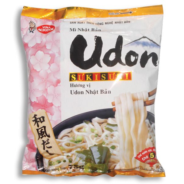 Thùng 24 gói Mì Udon Sưkisưki vị Udon sợi to chuẩn Nhật | BigBuy360 - bigbuy360.vn