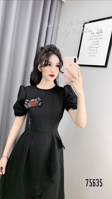 Đầm dự tiệc đính hoa | BigBuy360 - bigbuy360.vn