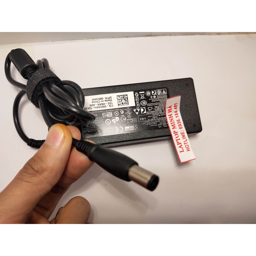 Sạc laptop Dell Inspiron 1545 1526 1525 5423 5421 3421 1470 1420 5437 3437 1440 5323 1120 630m Zin tặng kèm dây nguồn