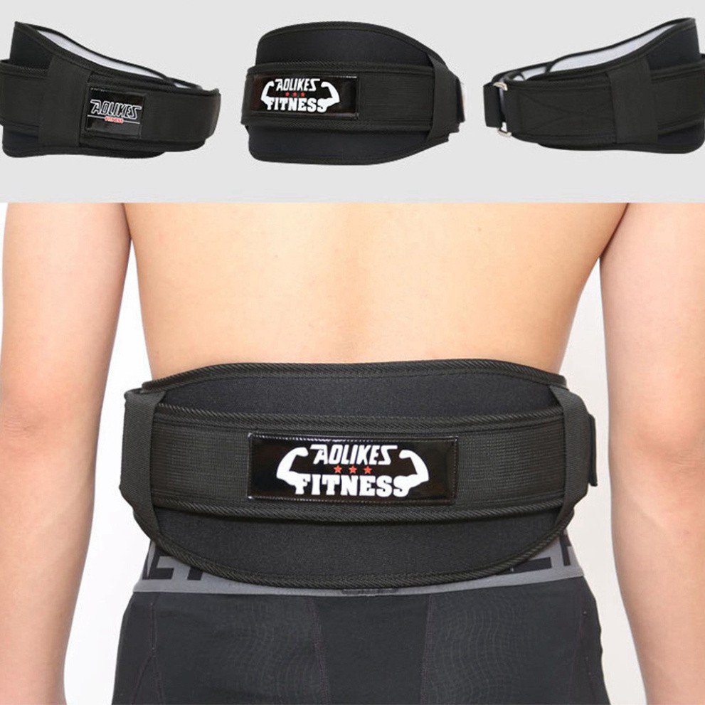 [RẺ NHẤT] Đai lưng mềm tập gym Aolikes, đai lưng cột sống cứng bảo vệ lưng bạn khi tập gym, thể thao, thoái hóa cột sống
