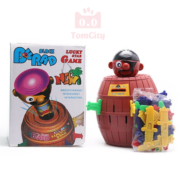 Combo 2 Trò Chơi Đâm Hải Tặc Pop Up Pirate loại to 24 kiếm