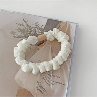 Dây buộc tóc màu trơn dễ thương dành cho nữ