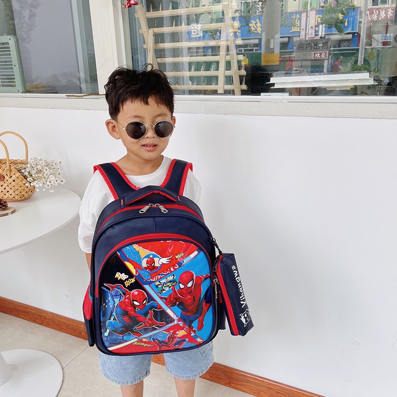 Balo học sinh lớp 1-3 hình hoạt hình động vật công chúa siêu nhận đáng yêu, Cặp trẻ em tiểu học chống thấm nước