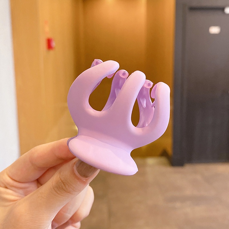Kẹp tóc ngộ nghĩnh 5cm nhiều màu sắc phong cách trẻ trung tiện lợi