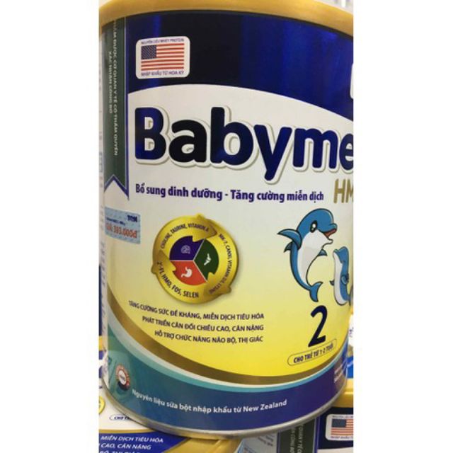 Sữa bột babyme HMO2_900g