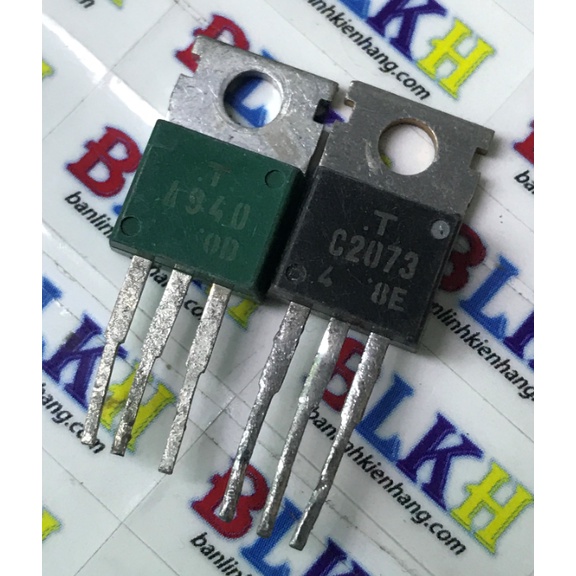 Cặp sò A940 C2073 tháo máy - chính hãng Toshiba đã test